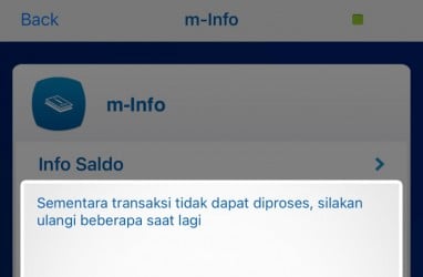 MBanking BCA Error Lagi, Nasabah Tak Bisa Cek Saldo dan Transfer