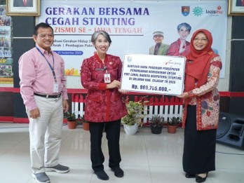Bank Jateng Cilacap Kucurkan CSR Rp969 Juta untuk Tangani Kemiskinan dan Stunting