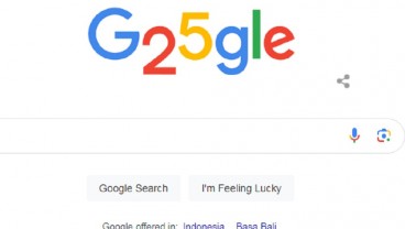 Google Doodle Hari Ini Tampilkan Angka 25, Apa Artinya?