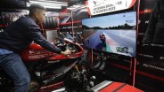 Sambut Ajang MotoGp Mandalika, Simulator MotoGp Hadir di Makassar