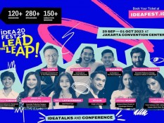 IdeaFest 2023 Undang Anies, Ganjar, Prabowo, dan Luhut jadi Pembicara