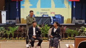 Bisnis Indonesia Goes To Campus, Bekal Jurnalistik Dibagikan ke Mahasiswa Bali
