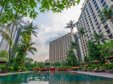 Situasi Hotel Sultan Pagi Ini, Lengang dan Masih Beroperasi Normal