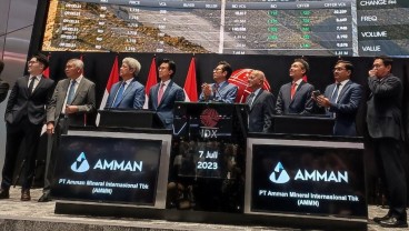 Amman Mineral (AMMN) Siapkan Capex Rp14,7 Triliun pada 2023