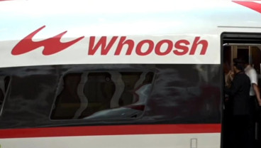 Kereta Cepat WHOOSH Punya Logo Baru, Ini Maknanya