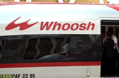 Kereta Cepat WHOOSH Punya Logo Baru, Ini Maknanya