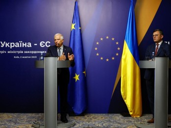 Ukraina Yakin Dukungan Luas Datang dari Para Menteri Luar Negeri Uni Eropa