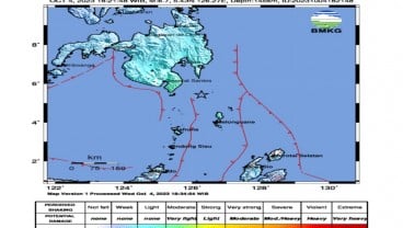 Gempa 6,7 SR Guncang Pulau Karatung Sulawesi Utara