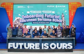 Adaptasi Dunia Kerja, Karyawan Rekrutmen Bersama BUMN 2023 Ikuti Onboarding Futurist Pupuk Kaltim