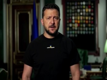 Presiden Ukraina Zelensky Temui Pemimpin Eropa di Spanyol