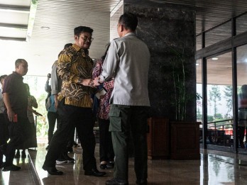 Mentan Syahrul Yasin Limpo ke Istana, Ajukan Pengundurkan Diri ke Jokowi