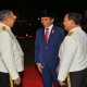 Potret Keakraban Jokowi, SBY, dan Prabowo di Parade Senja HUT TNI