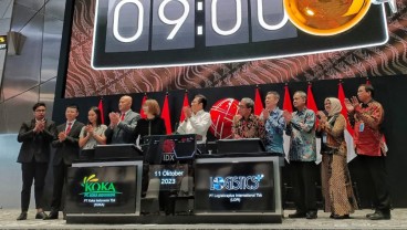 Saham 2 Emiten Baru LOPI & KOKA Terkapar hingga Sentuh ARB