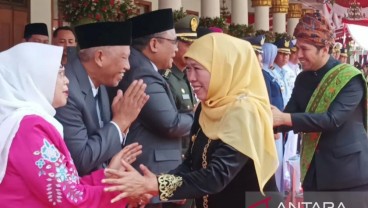 Khofifah dan Emil Dardak Pamitan, Ini Pesannya
