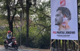 Baliho PSI Partai Jokowi Muncul di Kabupaten Cirebon