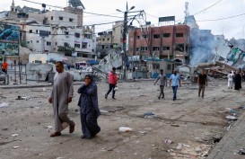 Serangan Israel Makin Brutal, 1.200 Warga Palestina Tewas di Gaza