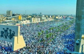 Ribuan Warga Irak Turun ke Jalan, Dukung Palestina