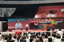 Kode Capres di Rakernas Projo, Jokowi: Orang Tidak Ada di Sini