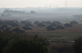 Israel Siap Lancarkan Serangan Darat, Warga Palestina Tingalkan Gaza Utara