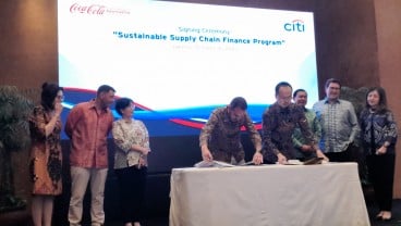 Citibank dan Coca-Cola Sepakati Kredit Rantai Pasok Berkelanjutan Rp471 Miliar