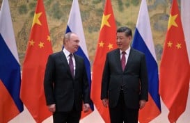 Tiba di China, Putin Bahas Kerja Sama dengan Xi Jinping