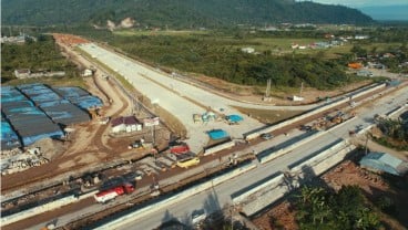 Hutama Karya: Progres Konstruksi Jalan Tol Ruas Padang-Sicincin Capai 39%