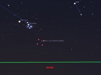 Komet Raksasa Seukuran Sebuah Kota Meledak