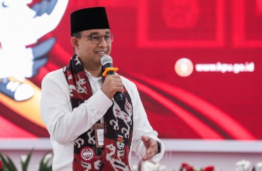 Anies-Cak Imin Doakan Palestina Merdeka dalam Pidato Kebangsaan di KPU