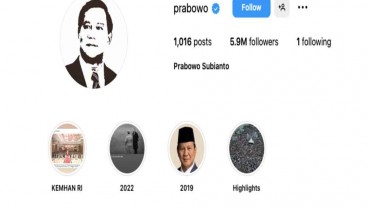 Bukan Titiek Soeharto, Ini Satu-satunya Akun Instagram yang Difollow Prabowo Subianto