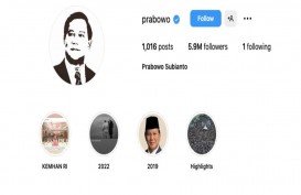 Bukan Titiek Soeharto, Ini Satu-satunya Akun Instagram yang Difollow Prabowo Subianto