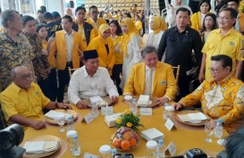 Prabowo Semeja Bareng Akbar Tandjung hingga Ical di Syukuran HUT ke-59 Golkar