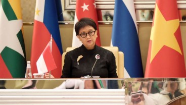 Menlu Retno: Asean dan GCC Solid Dukung Solusi Damai di Palestina