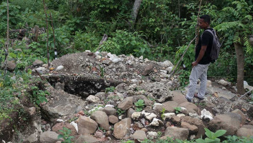 Benteng Fuerza Nueva Peninggalan Spanyol di Ternate Terbengkalai