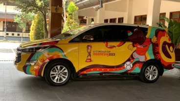 Berubah Tampilan, Mobil Dinas Gibran Kini Bernuansa Piala Dunia U-17