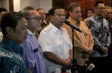 Elite Koalisi Tiba di  Rumah Kertanegara Jelang Pendaftaran Prabowo-Gibran ke KPU