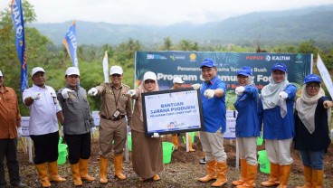 Jalin Kerja Sama Community Forest Bersama BSIP, Pupuk Kaltim Target Tanam 7.489 Bibit Pohon