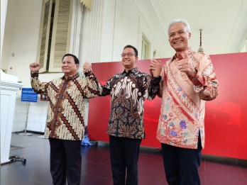 Makna Batik Parang Raja yang Dipakai Anies, Ganjar dan Prabowo Saat Ketemu Jokowi