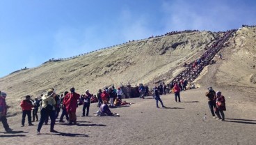 Kunjungan Wisatawan ke Bromo Berangsur Ramai