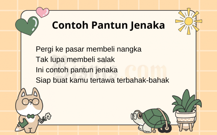 Contoh Pantun Jenaka  -  (Bisnis/Rizky Nurawan)