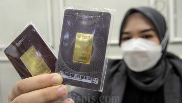 Harga Emas Antam Hari Ini Turun Tipis Banget ke Rp1,12 Juta per Gram