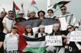 Deretan Artis Ikut Aksi Bela Palestina di Monas Jakarta