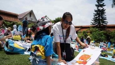 Anak-anak Kota Bandung Bantu Anak Palestina Lewat Kreativitas