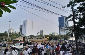 Pendukung Prabowo-Gibran Ikut Demo Jelang Putusan MKMK