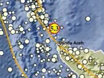 Breaking News! Gempa 5,3 Magnitudo Guncang Aceh