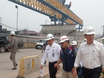 Progres 72%, Target Penyelesaian Flyover Sekip Palembang Mundur ke April 2024