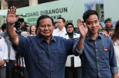 Perbandingan Hasil Survei 3 Capres-Cawapres, Prabowo-Gibran Unggul