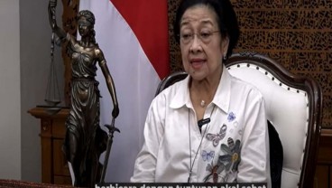 Makna Patung Dewi Keadilan di Konferensi Pers Megawati