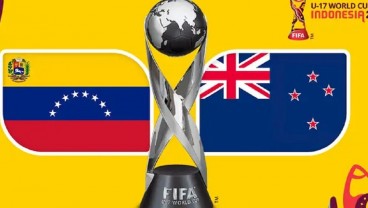 Hasil Piala Dunia U-17: Venezuela Bungkus 3 Poin Perdana
