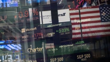 Wall Street Ditutup Beragam, Investor Tunggu Data Inflasi AS