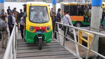 Becak Listrik Dukung Wisata Pulau Penyengat Kepri